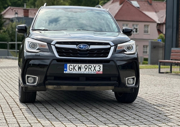 Subaru Forester cena 95900 przebieg: 109800, rok produkcji 2016 z Kwidzyn małe 497